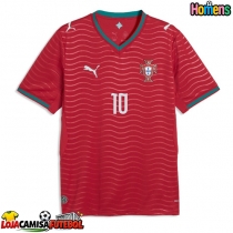 Camisa de Futebol Portugal Bernardo Silva #10 Equipamento Principal Mundo 2026 Manga Curta